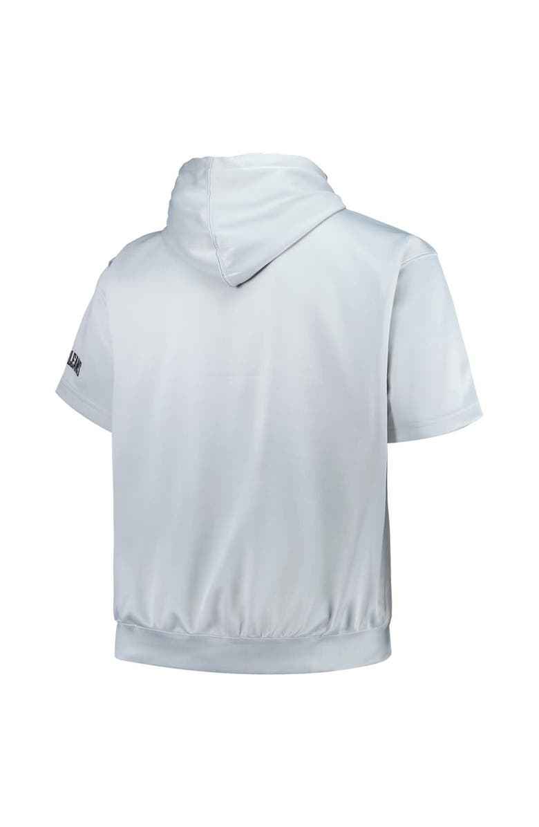 FANATICS Men's Fanatics Branded Silver Memphis Grizzlies Big & Tall Logo Pullover Hoodie, Alternate, color, Silver