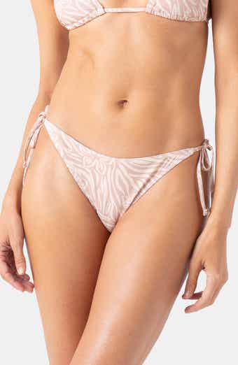 Roxy Wild Thing Side Tie Cheeky Bikini Bottoms