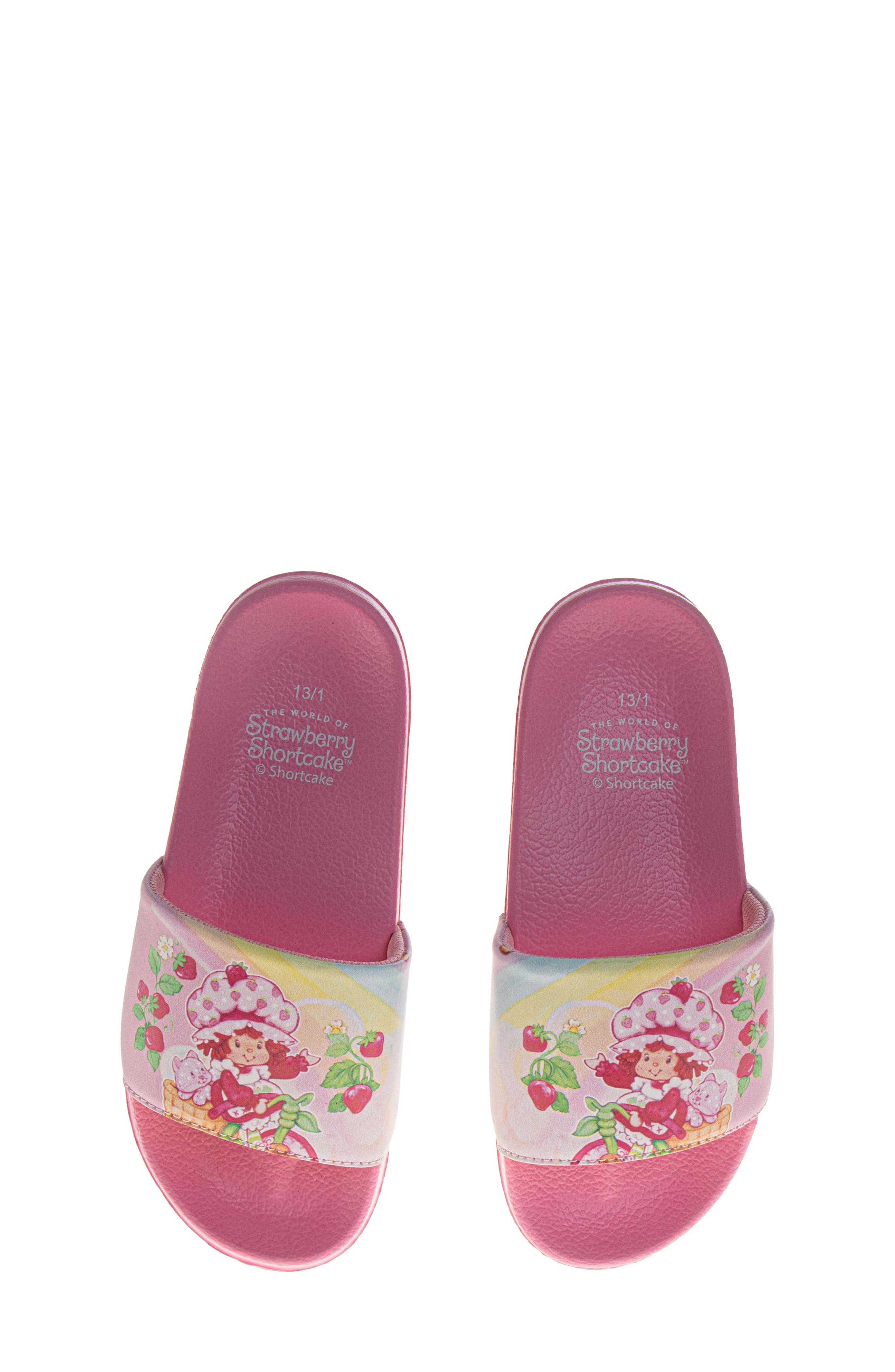 JOSMO Kids' Strawberry Shortcake Slide Sandal, Alternate, color, 