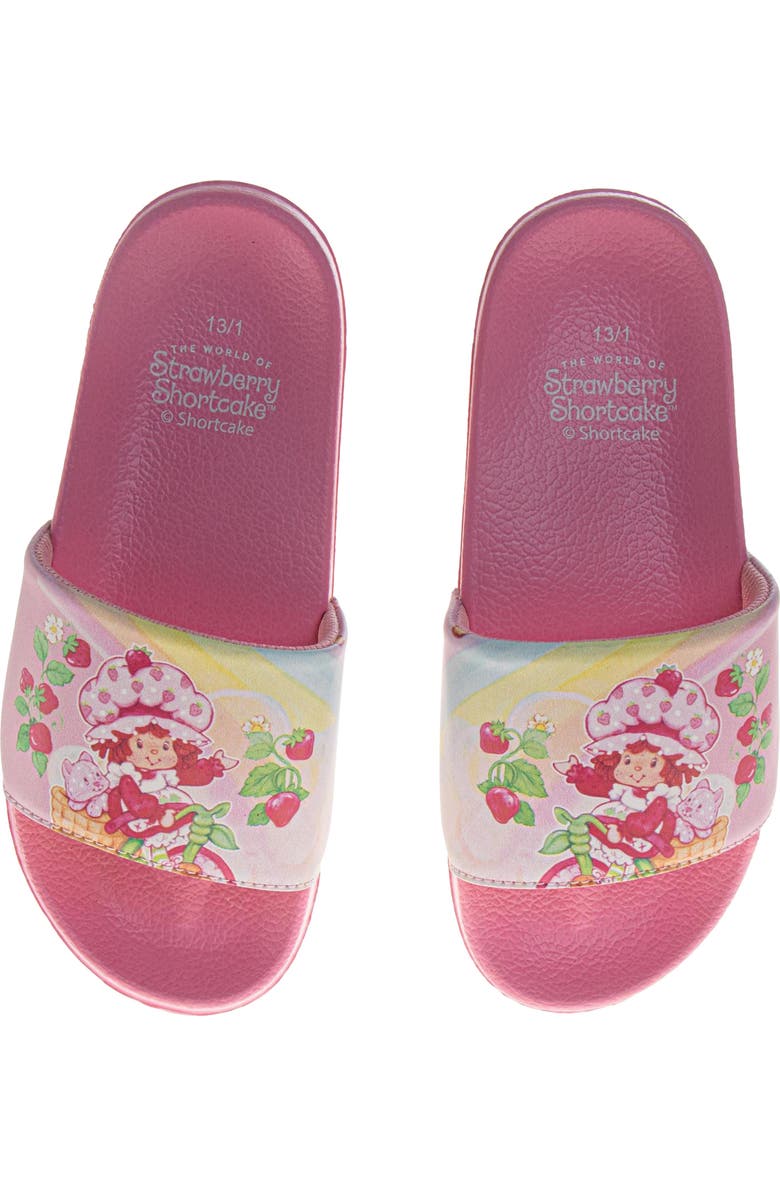 JOSMO Kids' Strawberry Shortcake Slide Sandal, Alternate, color,