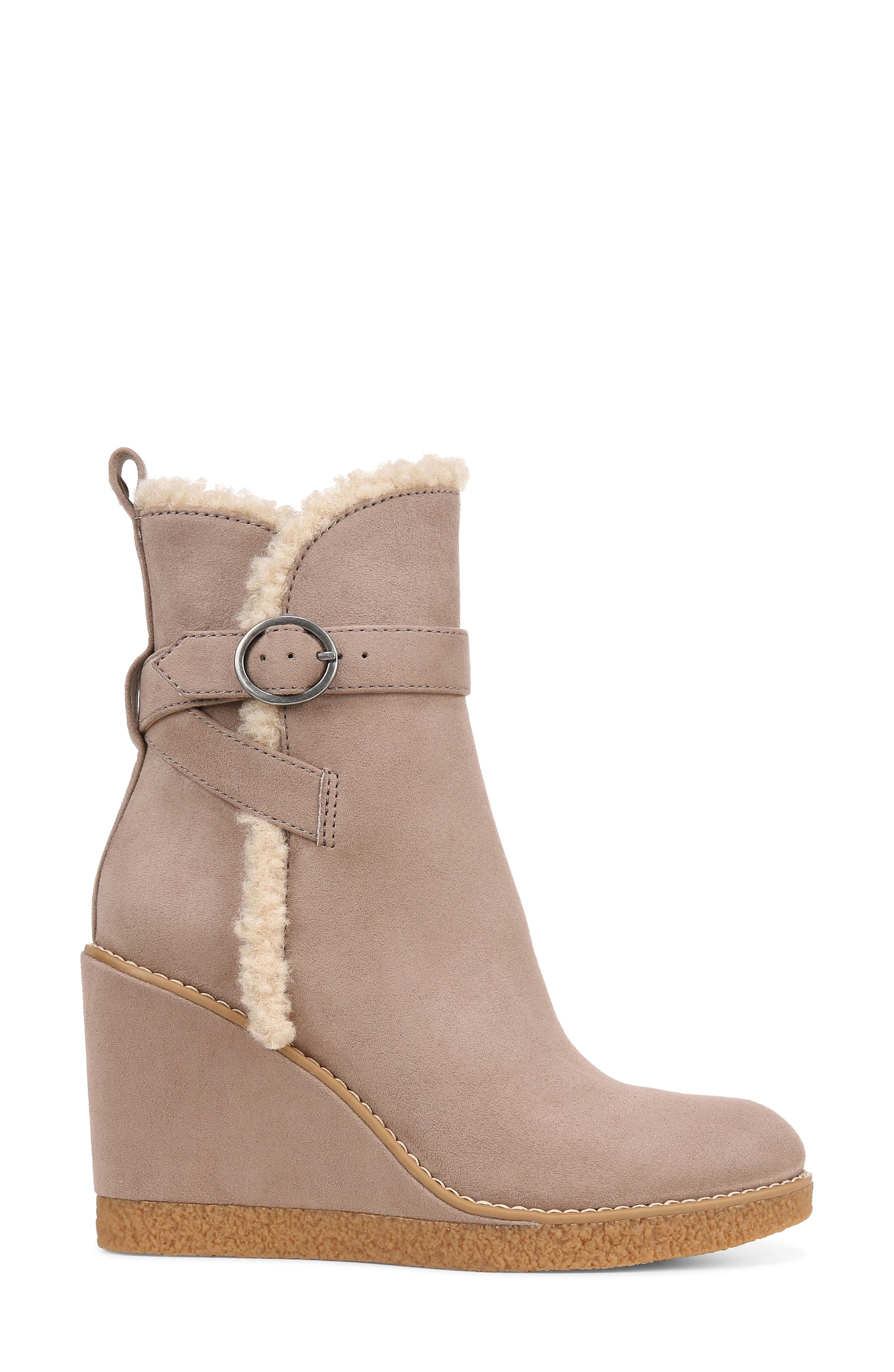Zodiac Ina Wedge Bootie, Alternate, color, Taupe