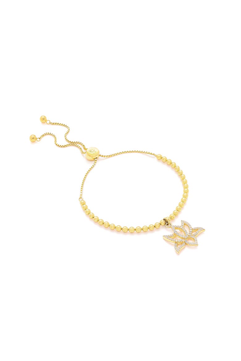 Illuminate Lotus Bracelet, Main, color, Gold