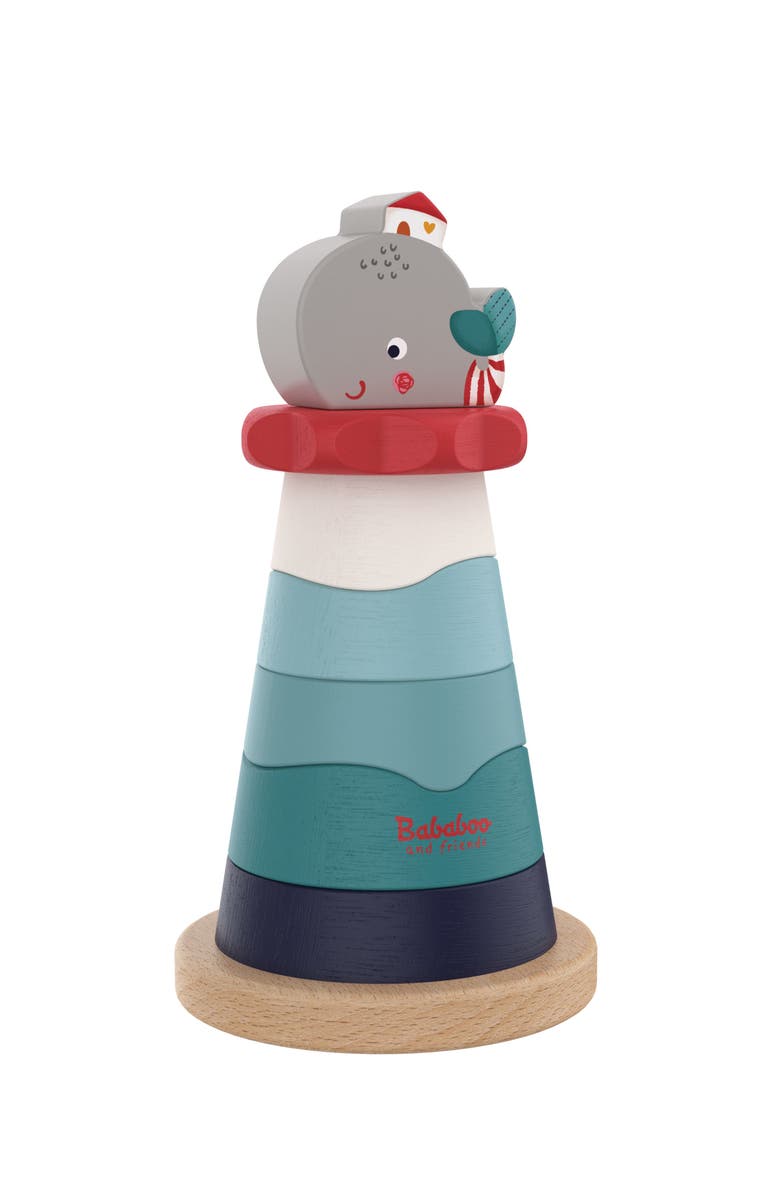 Bababoo and friends<sup>®</sup> Wilma Whale Stacking Toy, Main, color, Blue