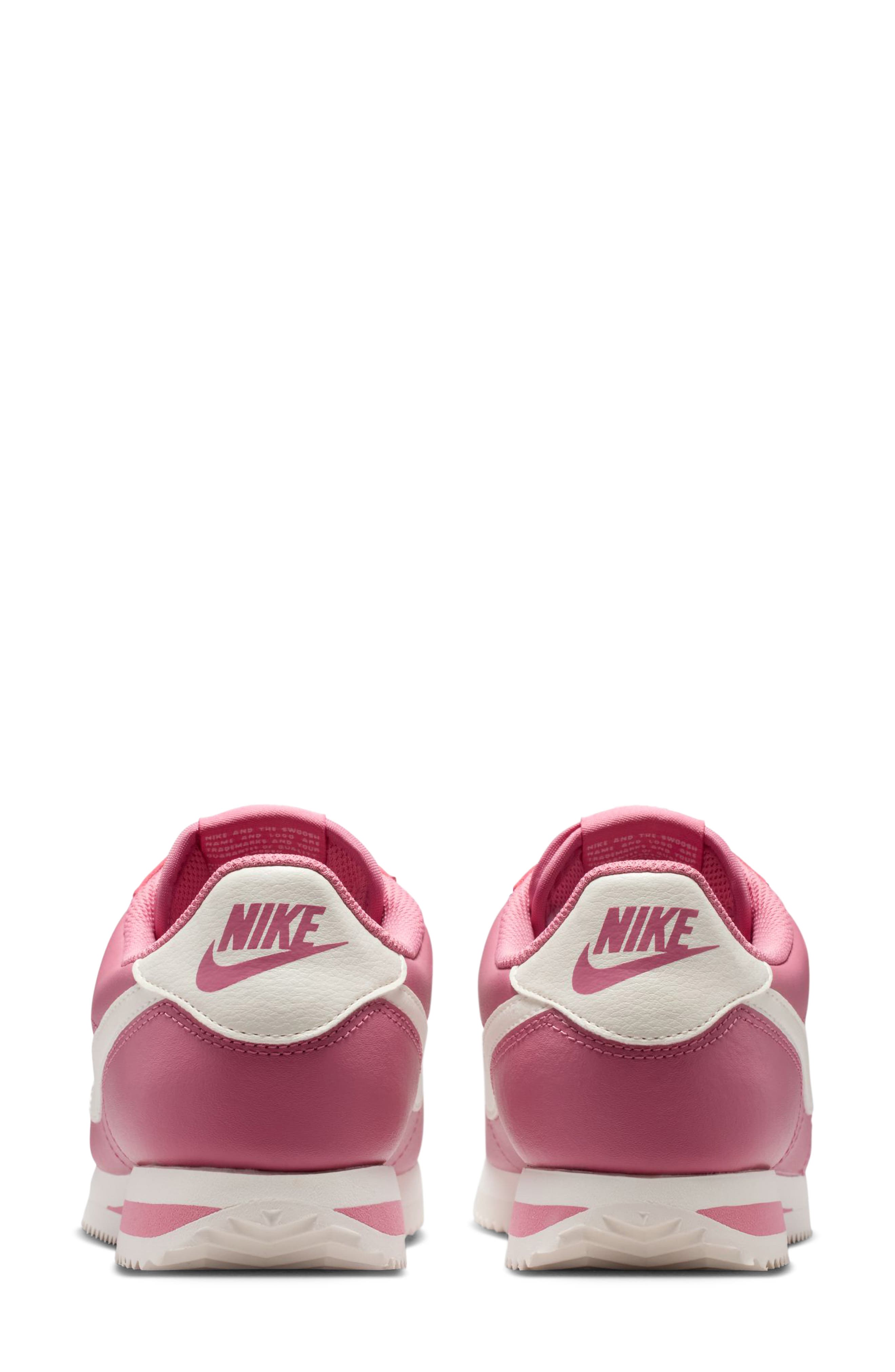 Nike Cortez Sneaker, Alternate, color, Peony/ Sail