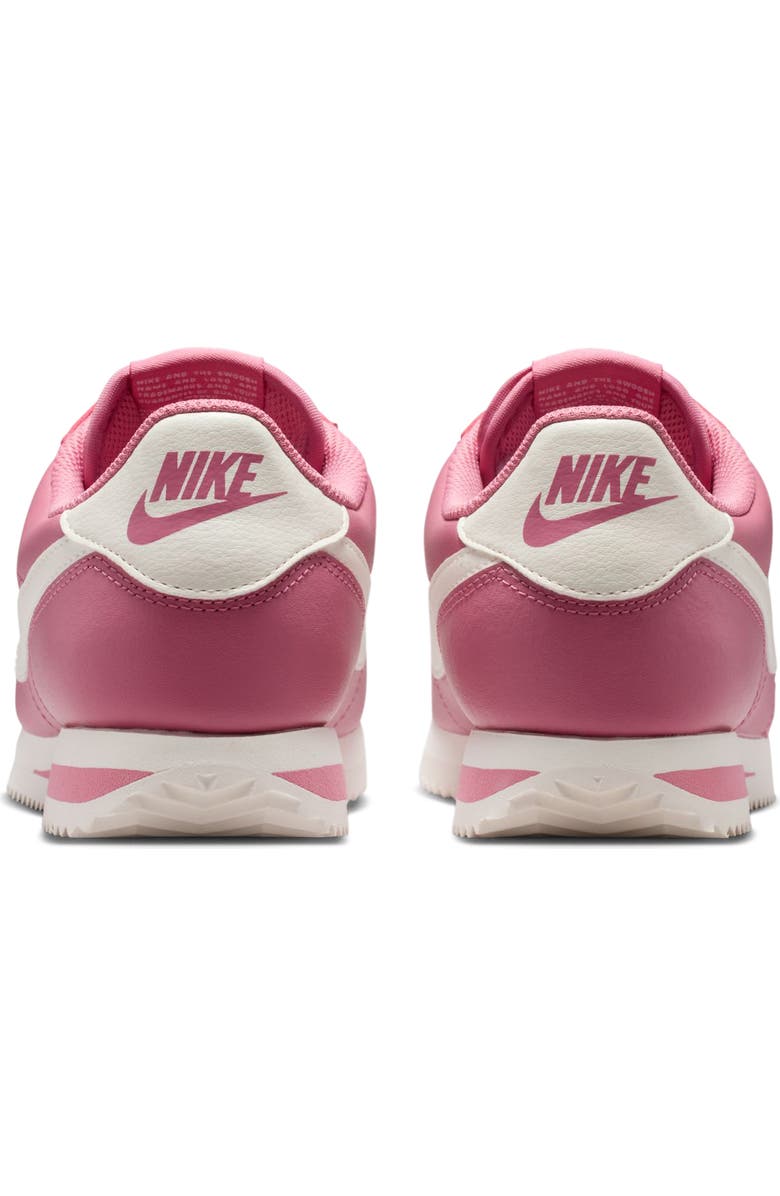 Nike Cortez Sneaker, Alternate, color, Peony/ Sail