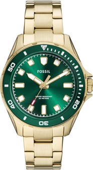 Fossil Dalton Three Hand Quartz Bracelet Watch, 42mm