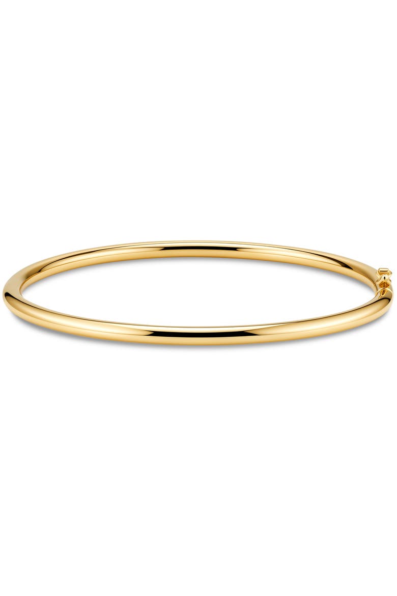 3mm Bangle Bracelet in 14K Gold, Main, color, Gold