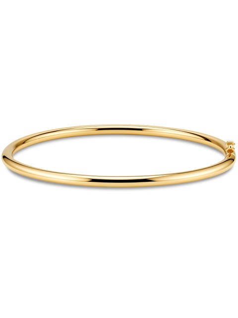 3mm Bangle Bracelet in 14K Gold