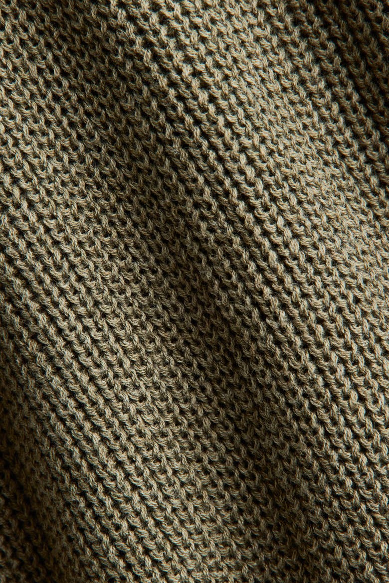Half-Zip Sweater, Alternate, color, Khaki green