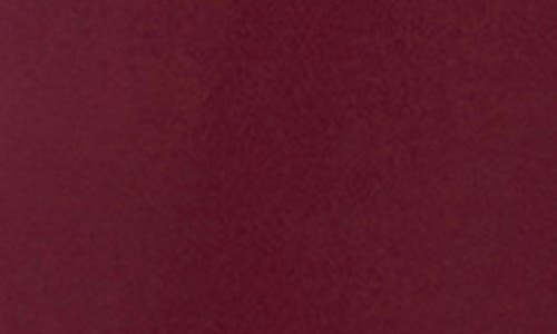 City Chic Kate One-shoulder Crepe Midi Dress In Burgundy