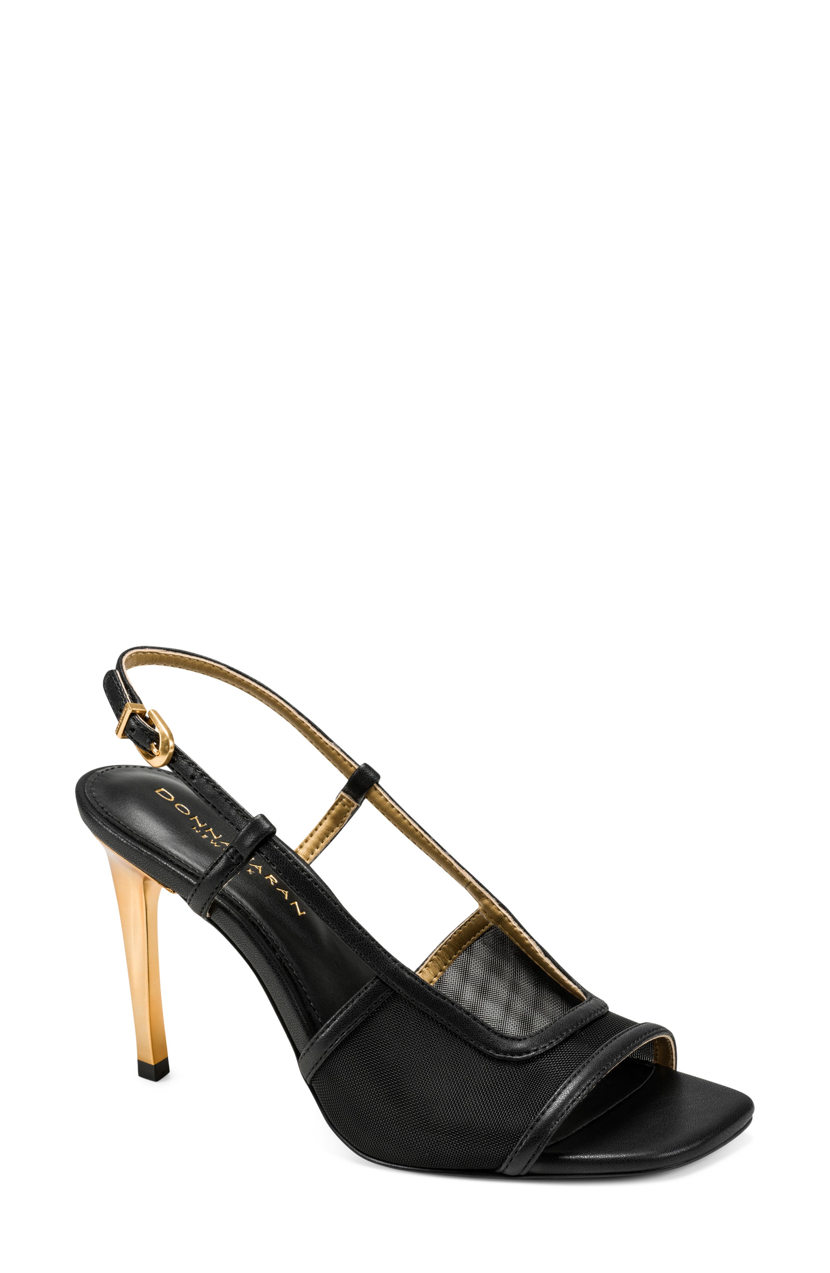 Beverlt Slingback Sandal, Main, color, BLACK