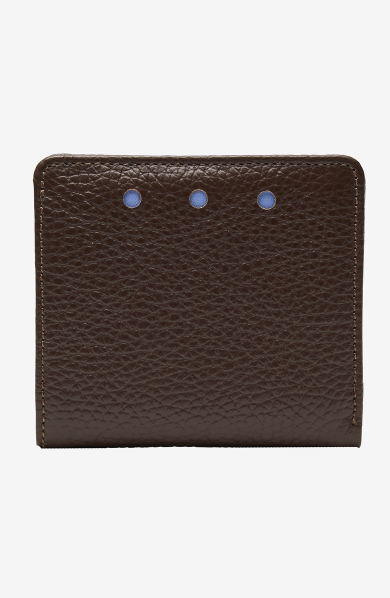 Tusk Ascot Snap Evening Wallet, Main, color, Espresso
