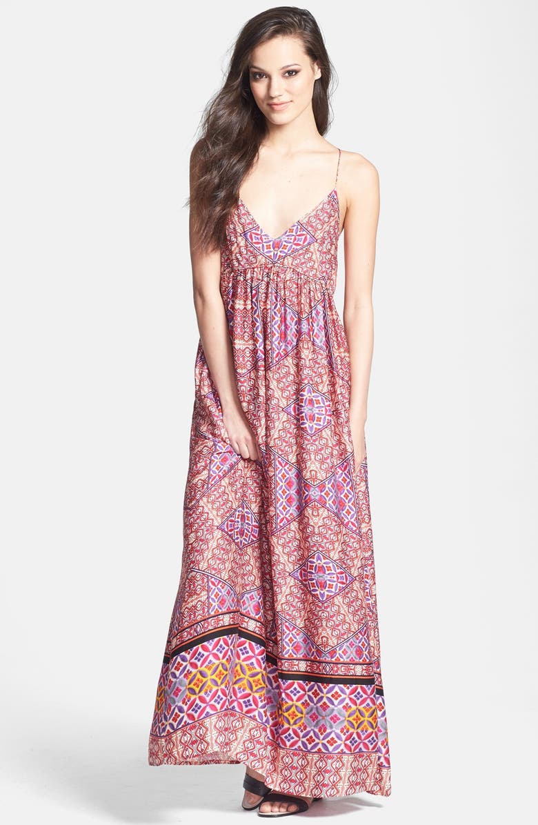 MINKPINK Tile Print Maxi Dress, Main, color,