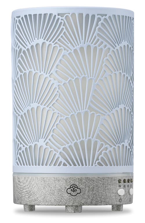 Serene House Shell Metal Ultrasonic Aroma Diffuser In Gray