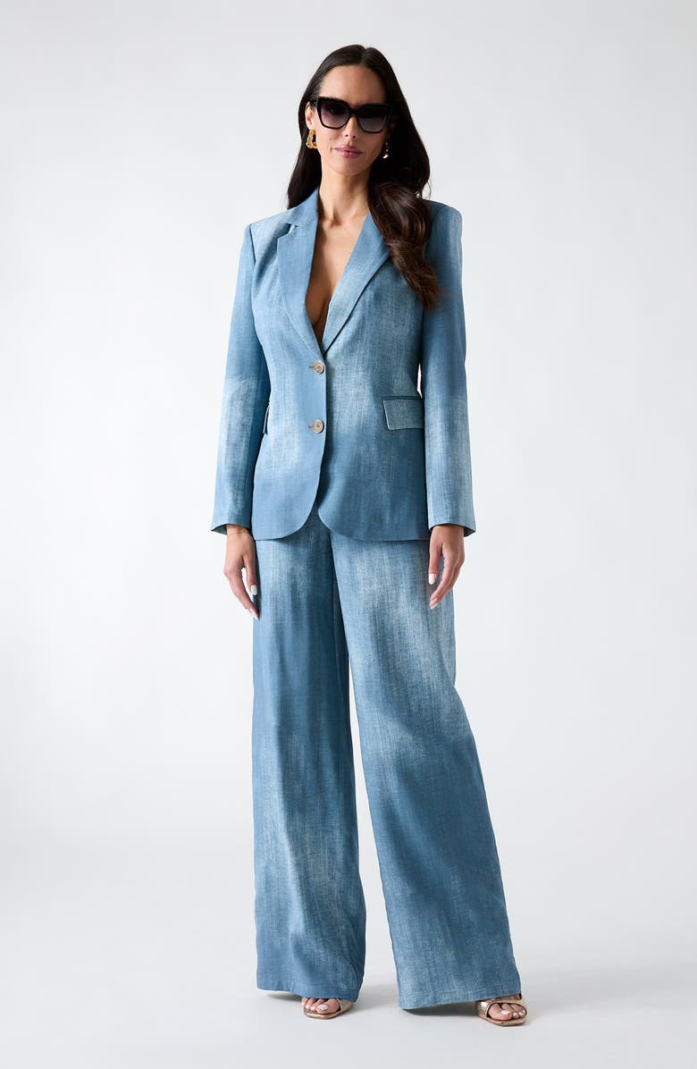 Marciano Jen Denim Effect Pants, Alternate, color, Fbge-Open