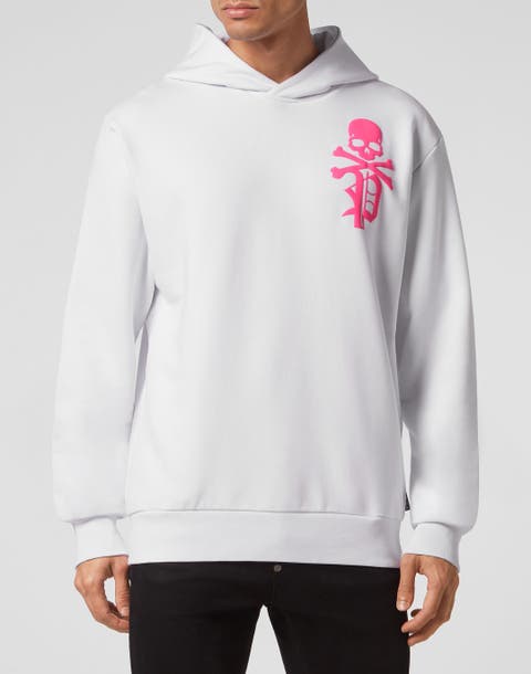 Hooded Sweatshirt Gothic Plein Men