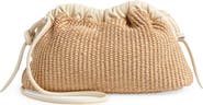 Mansur Gavriel Mini Cloud Woven Raffia Clutch