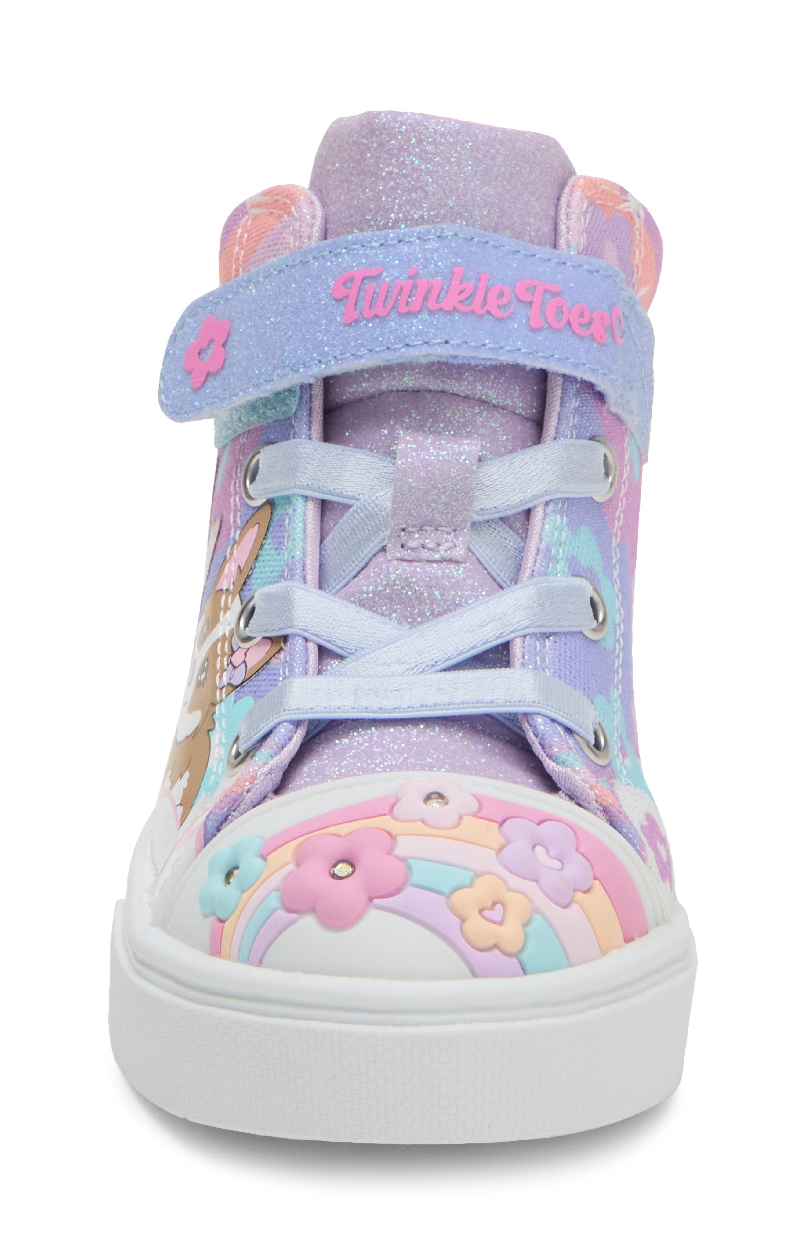 Kids' Twinkle Sparks High Top Sneaker, Alternate, color, PWMT