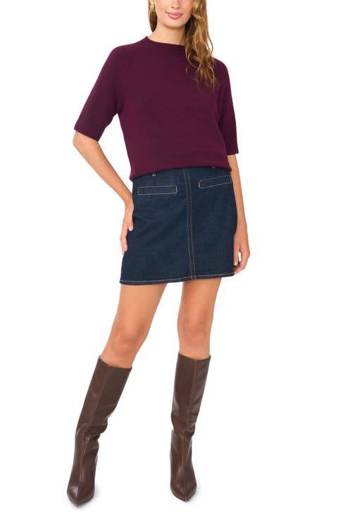 Mock Neck Sweater