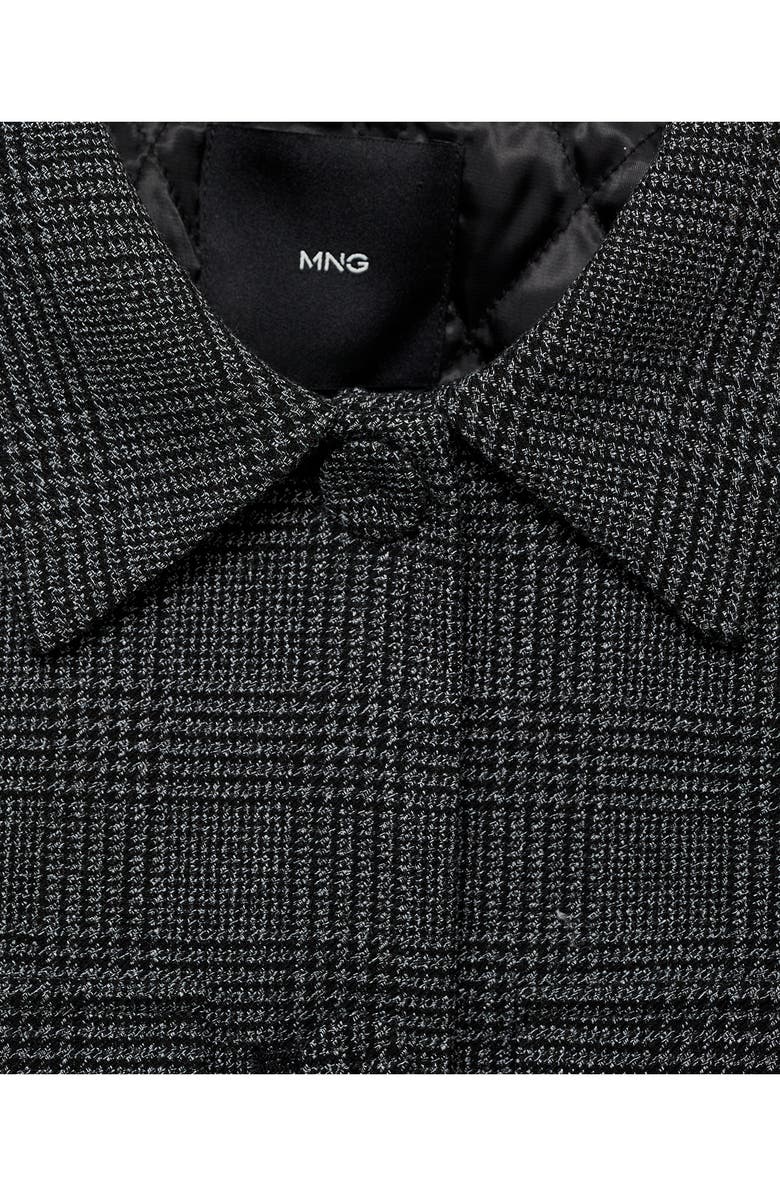 MANGO Plaid Jacket, Alternate, color, 