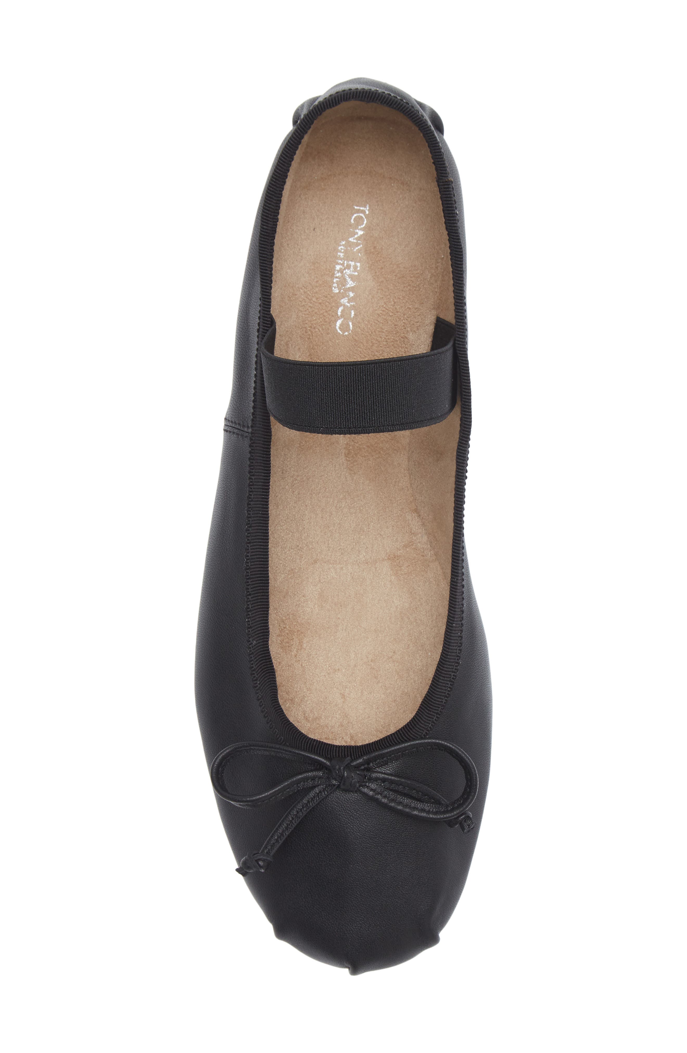Tony Bianco Caspian Mary Jane Flat, Alternate, color, Black Nappa