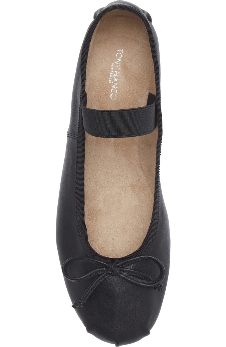 Tony Bianco Caspian Mary Jane Flat, Alternate, color, Black Nappa