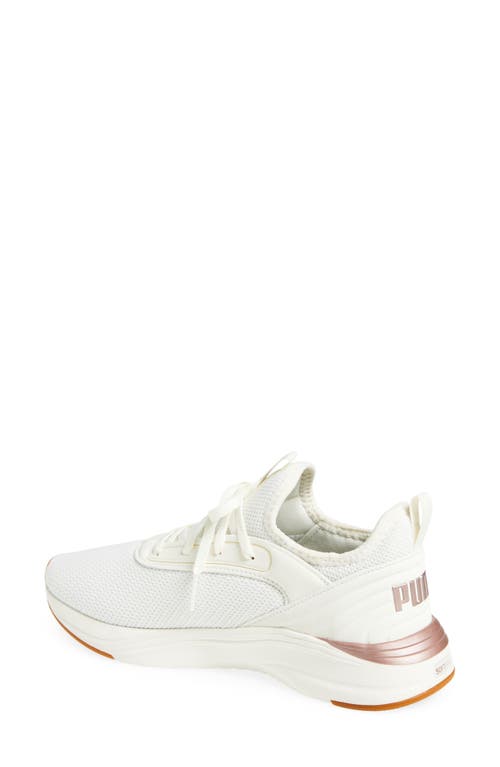 Puma Softride Ruby Luxe Femme Sneaker In White