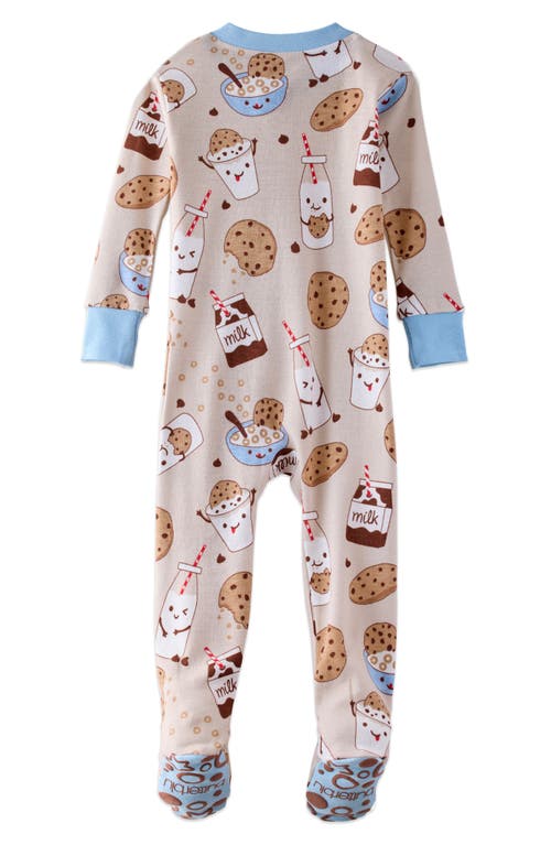 Butterblu Cruz Fitted One-piece Organic Cotton Footie Pajamas