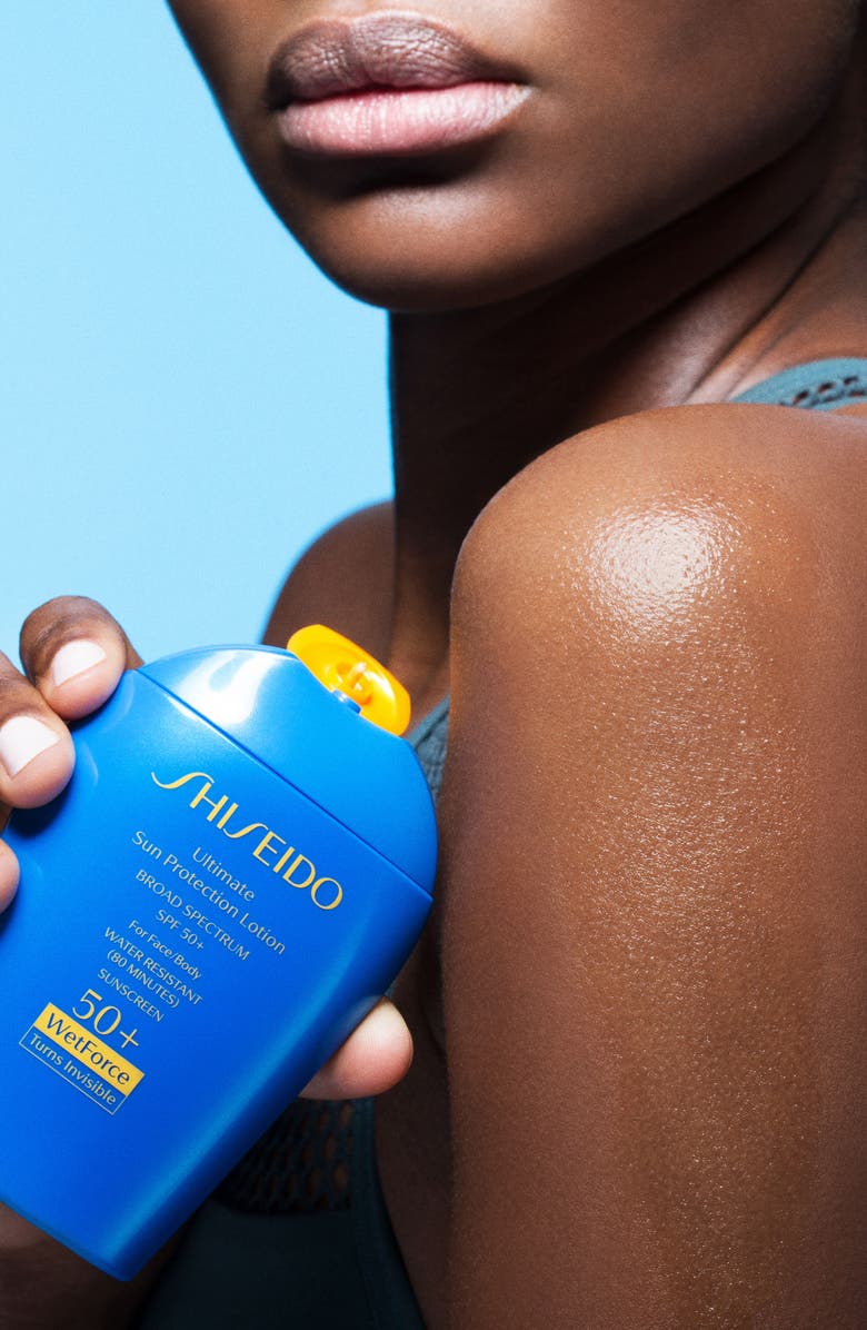 Shiseido WetForce Ultra Sun Protection Lotion Broad Spectrum Sunscreen SPF 50+, Alternate, color, 