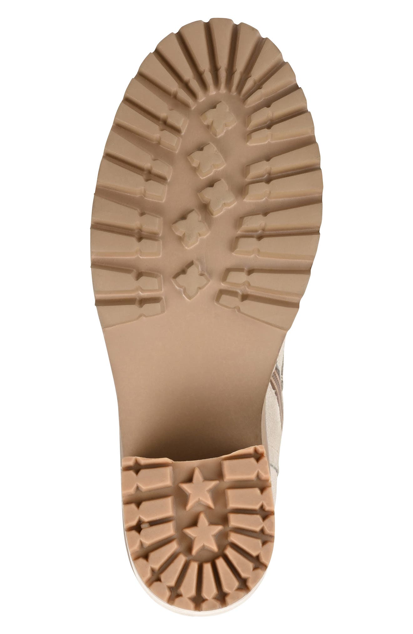 Journee Signature Malle Lace-Up Boot, Alternate, color, Sand