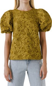 Endless Rose Textured Floral Blouse
