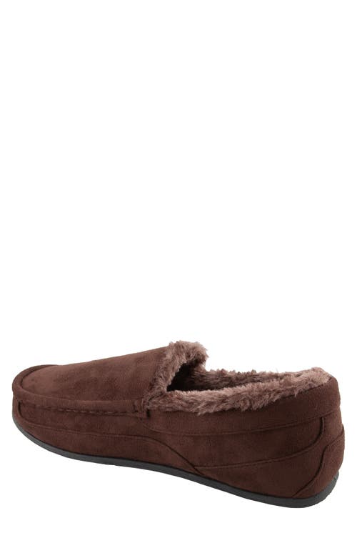 Deer Stags Spun Slipper In Brown