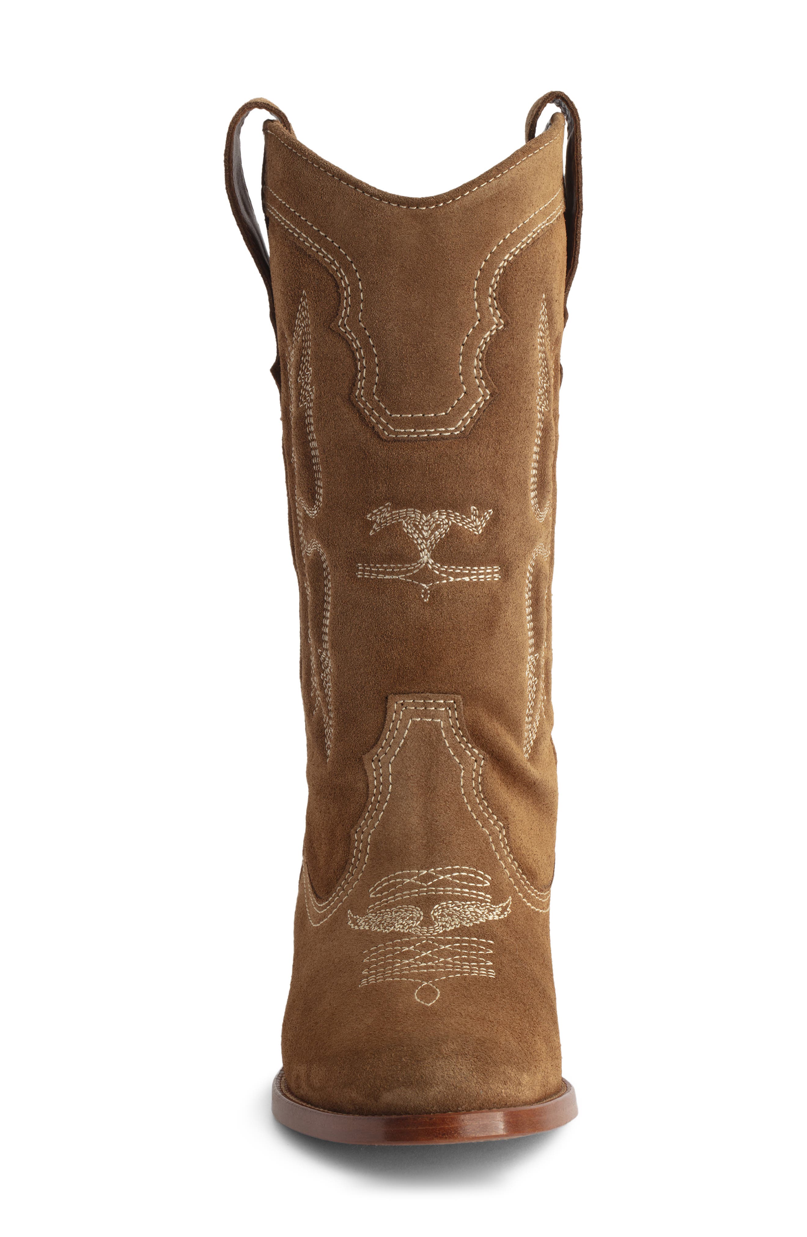 Tex Western Wild Leather Western Boot, Alternate, color, COGNAC