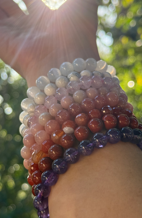 Humanist Beauty Crystal Healing Beaded Bracelet
