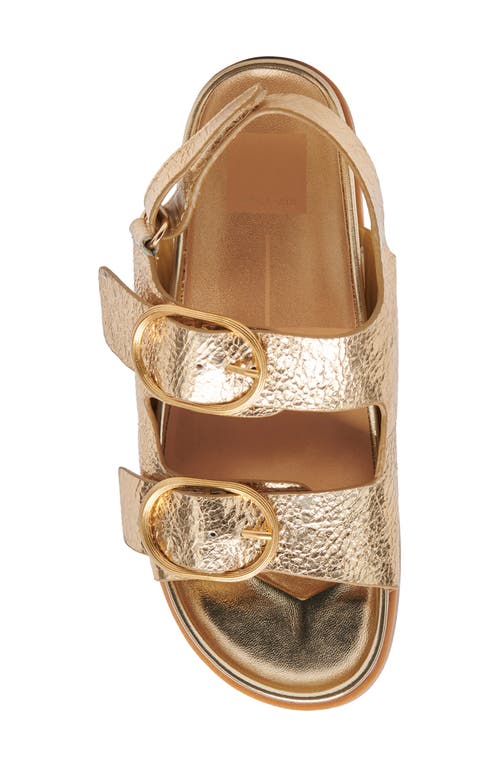 Dolce Vita Starla Platform Sandal In Gold