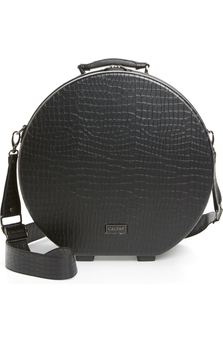 CALPAK Baye Medium Hardcase Hat Box, Main, color,