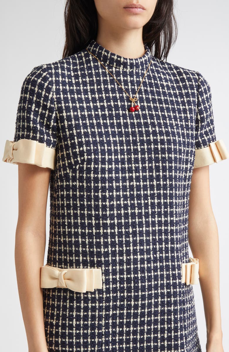 Valentino Garavani Chez Valentino Cherryfic Pendant Necklace, Alternate, color, Antique Brass/ Rosso