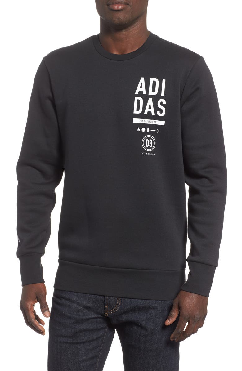 adidas International Regular Fit Sweatshirt, Main, color, 