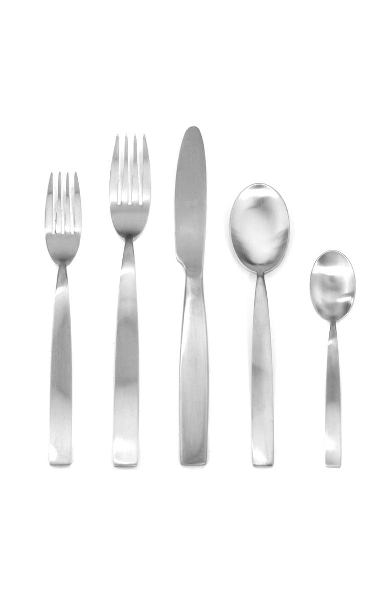 Mepra Mediterranea Flatware Set - 20 Pieces, Main, color, Ice Silver