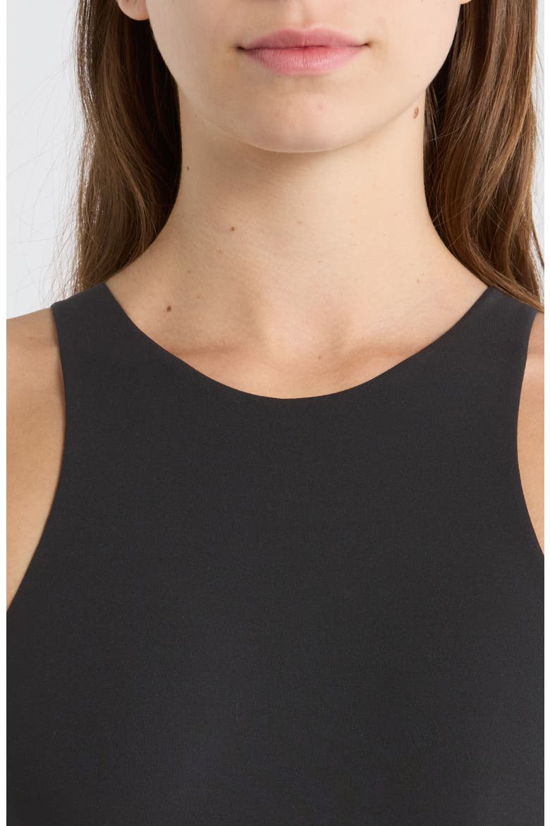 Fits Everybody High Neck Bodysuit, Alternate, color, ONYX