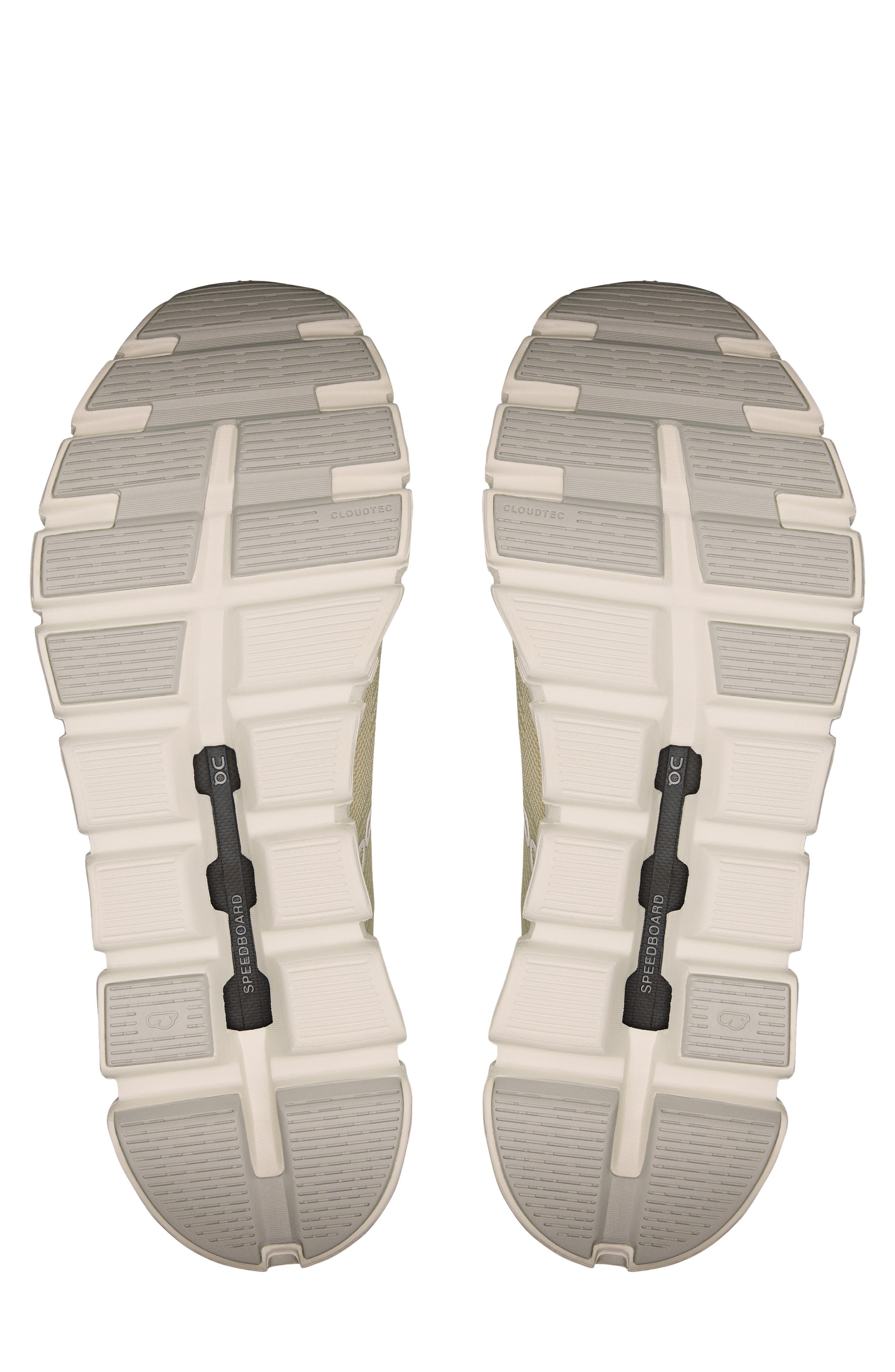 On Cloud 6 Coast Sneaker, Alternate, color, Pelican/ Ice