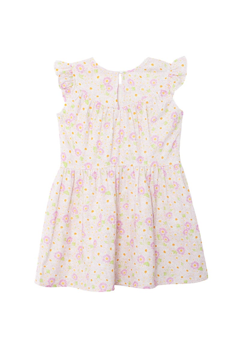 Sweet Melody Short Flutter Sleeve Dress, Alternate, color, Purple