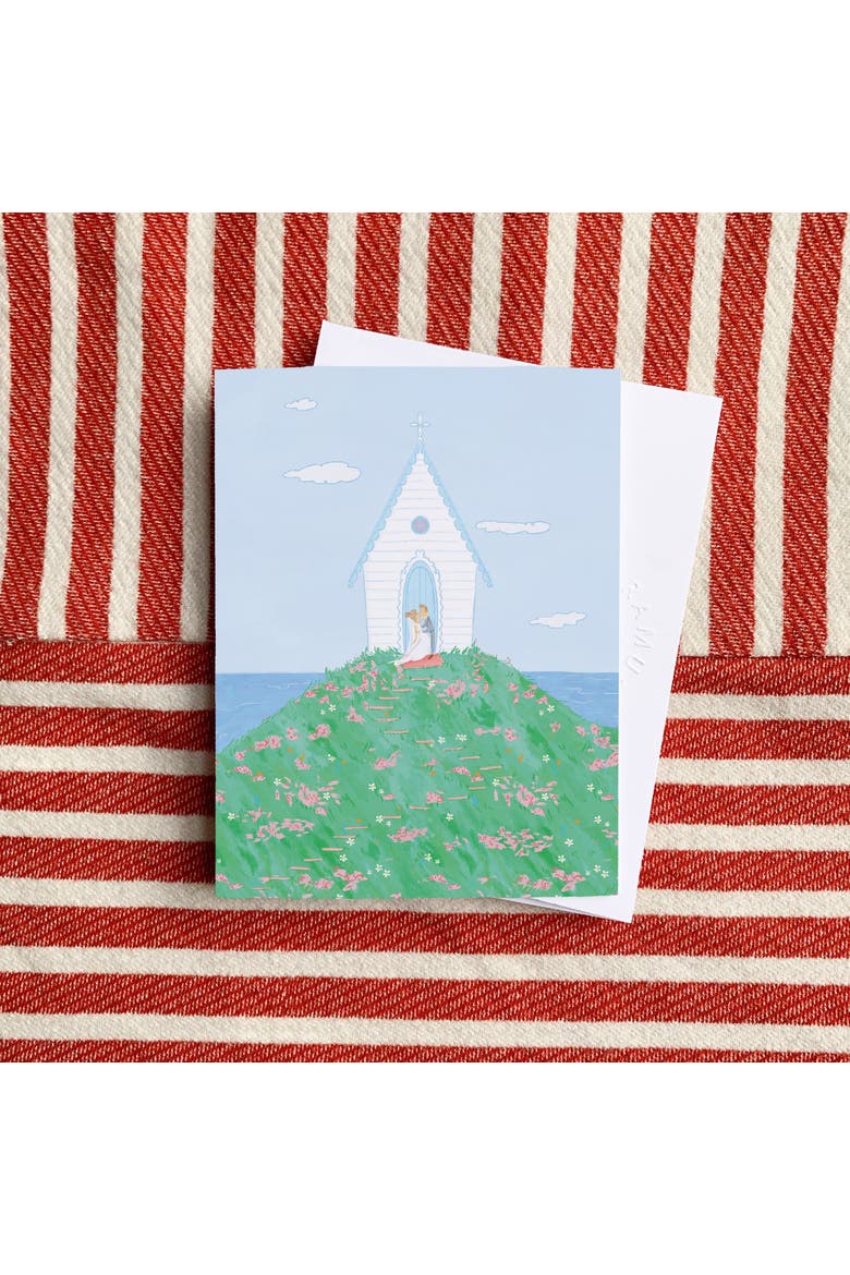 Wedding Greeting Card Pack Sets (3 ct) Chapel Couple, Alternate, color, Multi-Pack