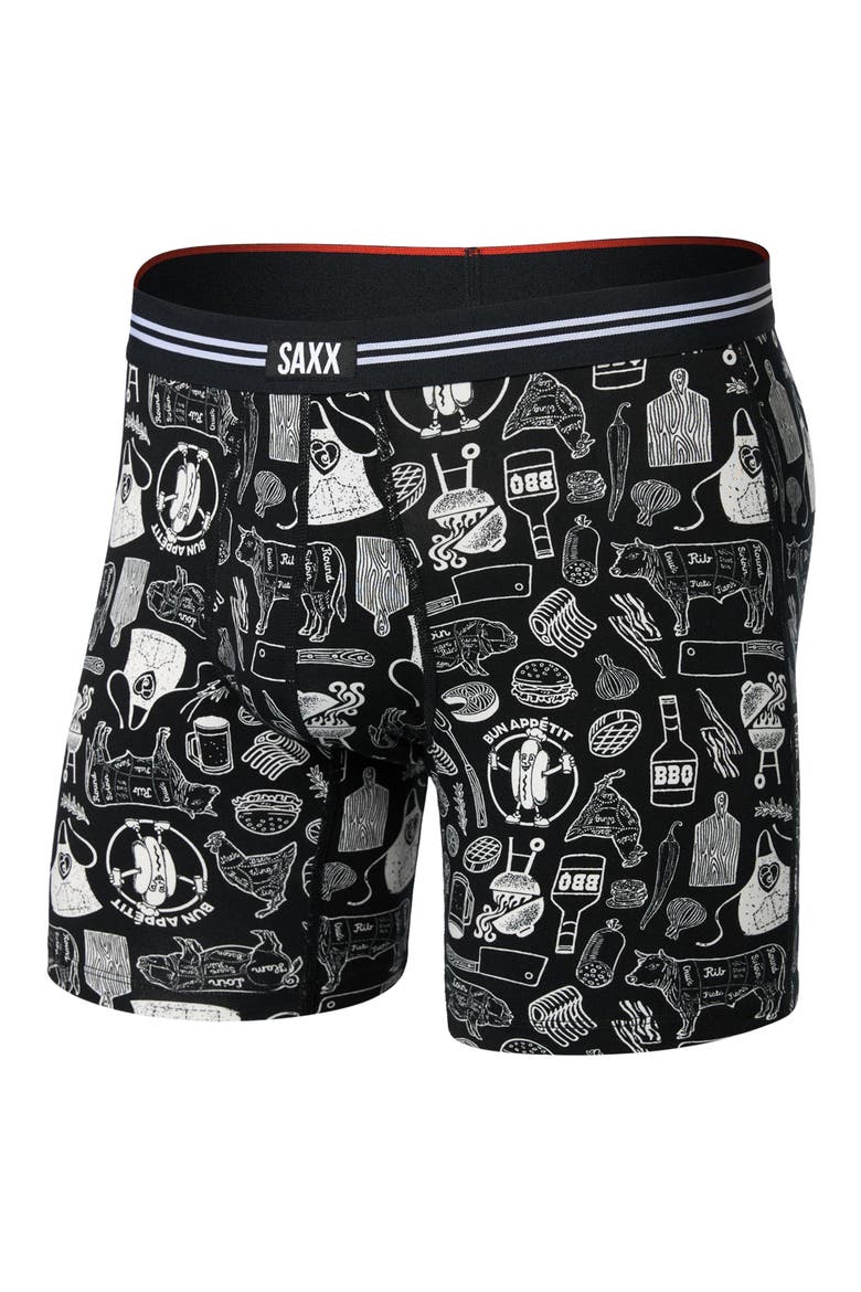 Vibe Xtra Soft Comfort Boxer Briefs, Alternate, color, BUN APPETIT-BLACK