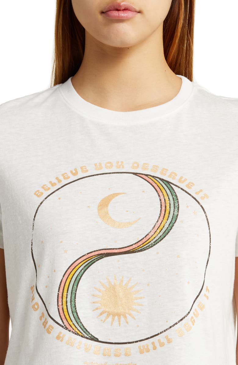 Spiritual Gangster Believe Crop Graphic Tee, Alternate, color,