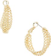 Juvell Woven Hoop Earrings