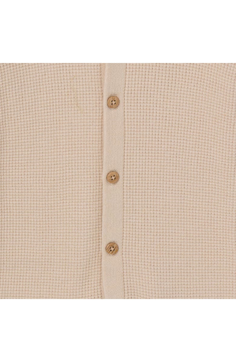 Modern Moments<sup>™</sup> by Gerber Hooded Sweater Romper, Alternate, color, Beige