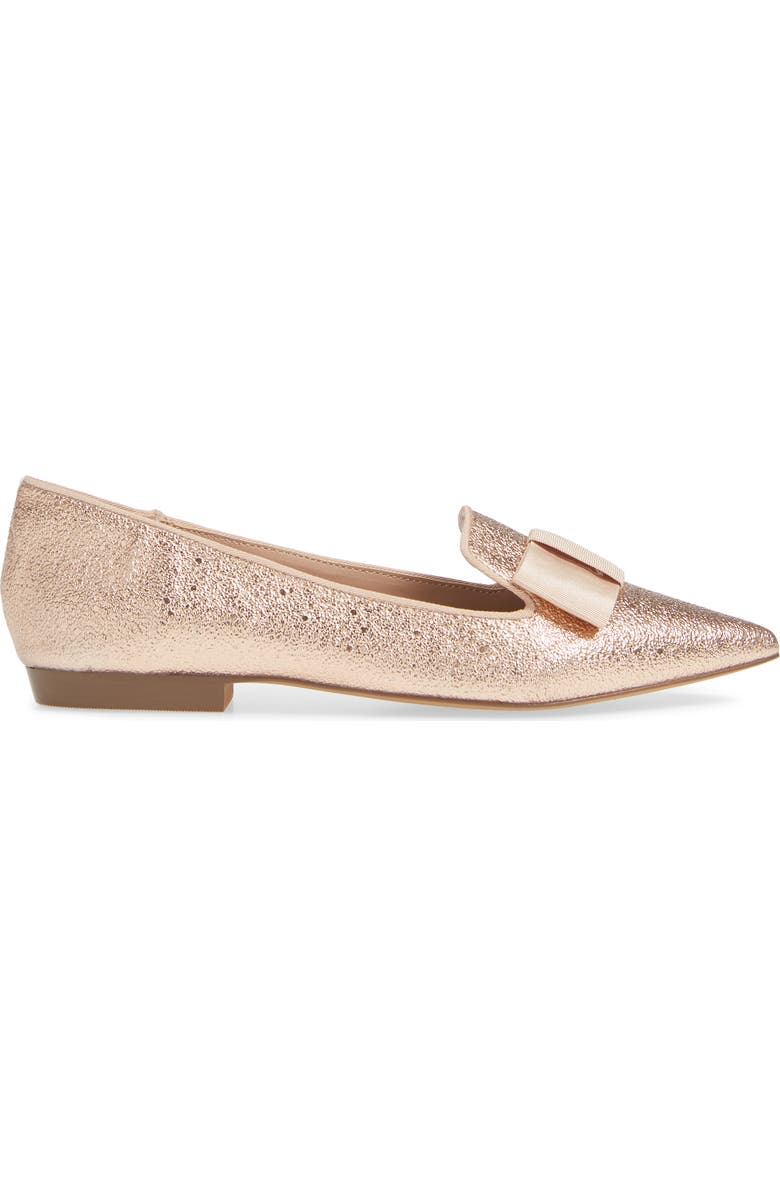 Kensie Madeleine Pointy Toe Flat, Alternate, color,