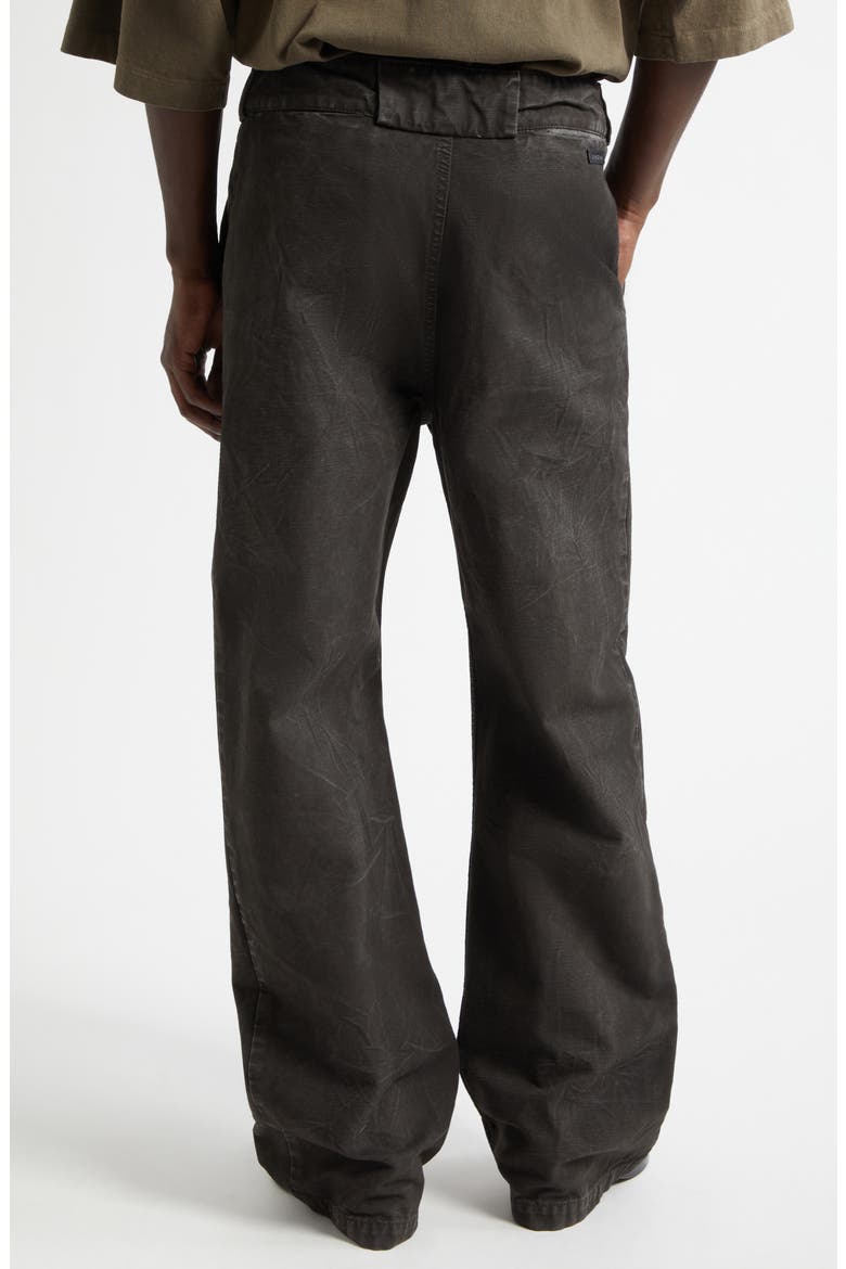 Washed Canvas Utility Pants, Alternate, color, WASHED BLACK