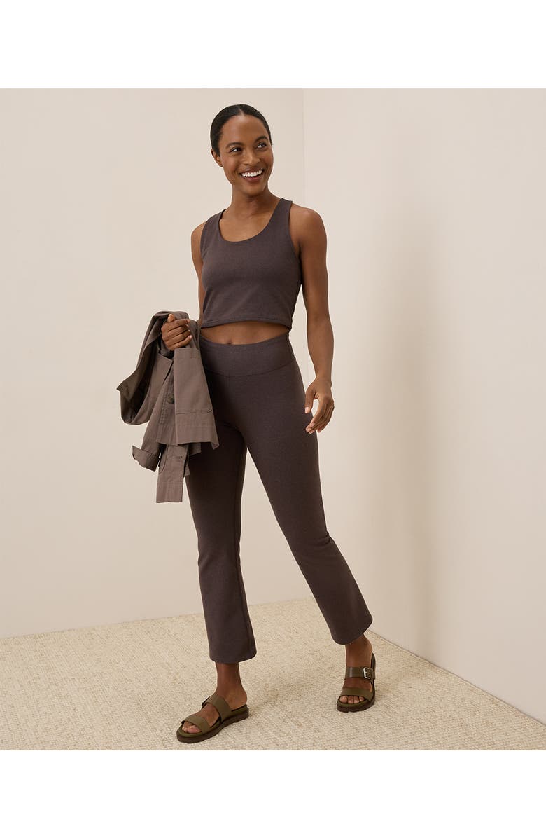 Pact On the Go-To Bootcut Legging, Alternate, color, Black